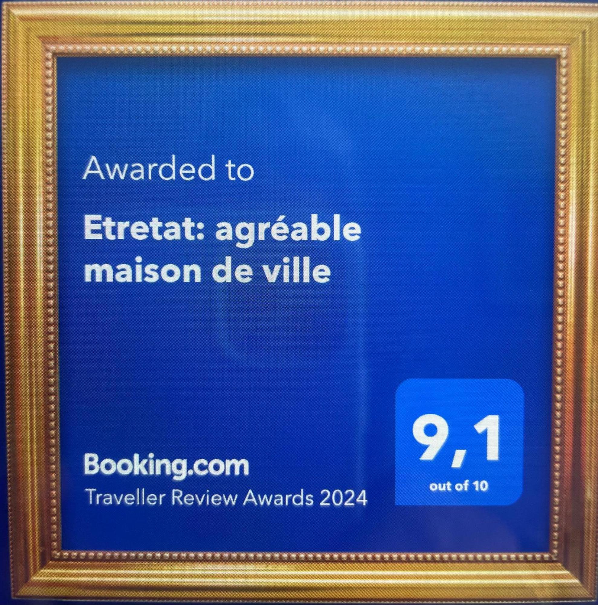 Etretat: agréable maison de ville Exterior foto